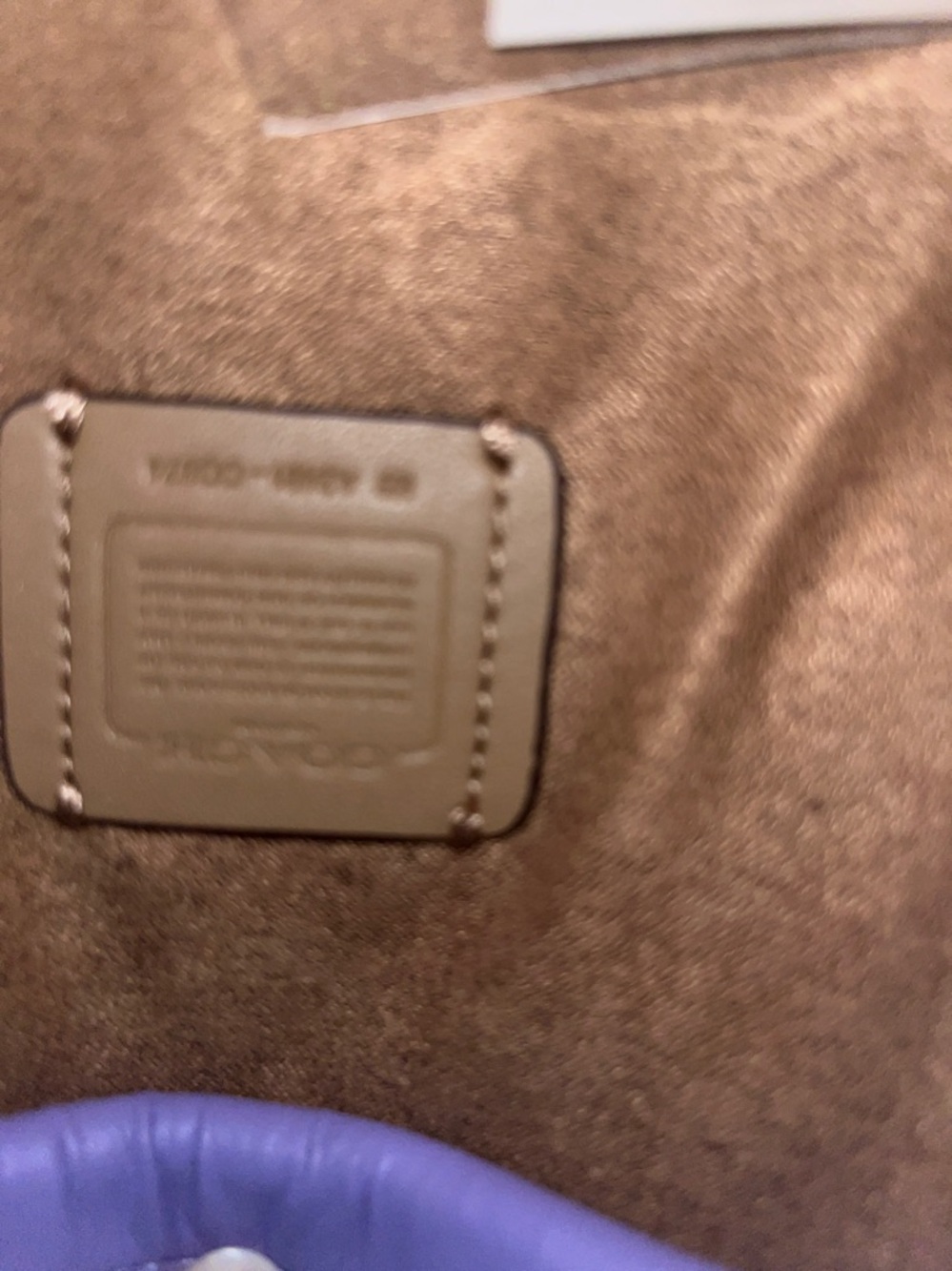 Coach Lavender Mini Satchel Bag with adjustable crossbody - Picture 7 of 17